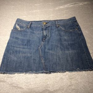 {paper denim & cloth} premium denim skirt sz 31/12